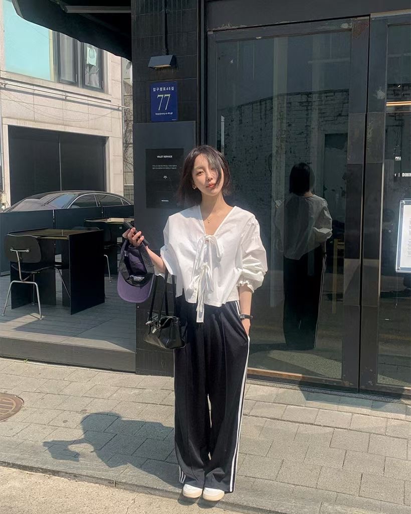 9nine東大門直郵女士新品時尚真品熱賣人氣職業襯衫蕾絲衫9nine襯衫/蕾絲衫