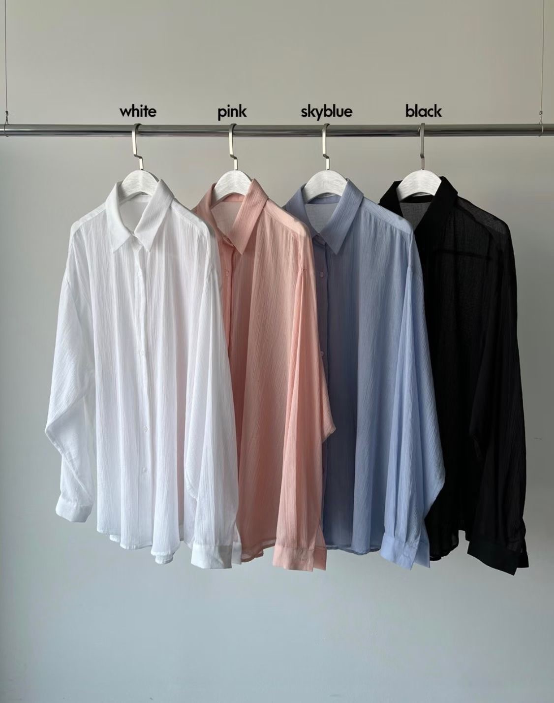 9nine東大門直郵女士新品真品26春夏職業休閑推薦襯衫蕾絲衫9nine襯衫/蕾絲衫圖色3左三色