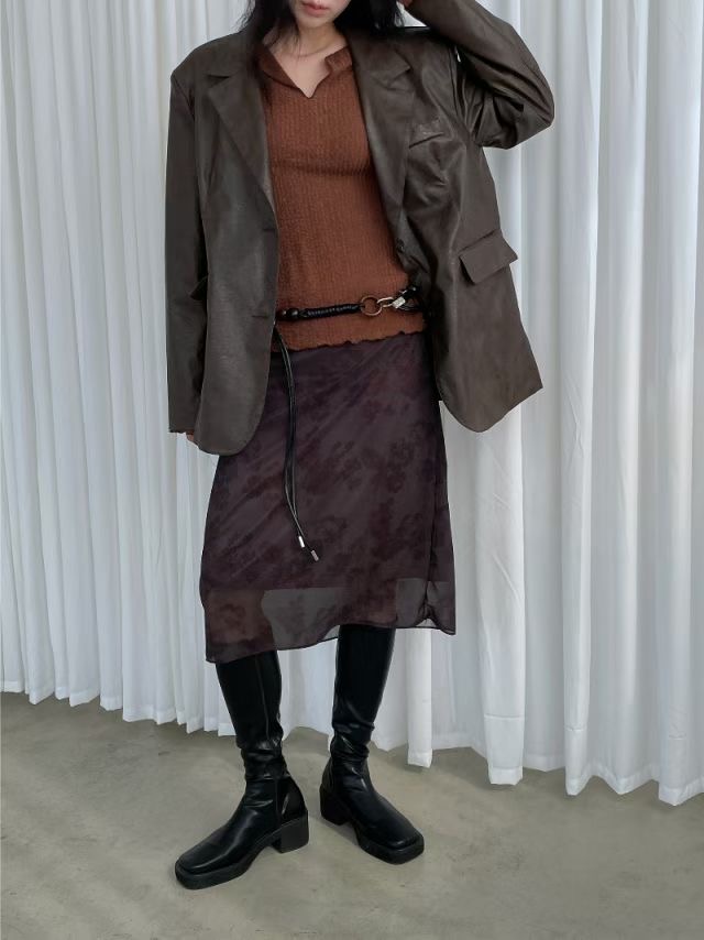 9nine東大門直郵女裝新品時尚人氣職業推薦熱賣26春夏夾克9nine夾克