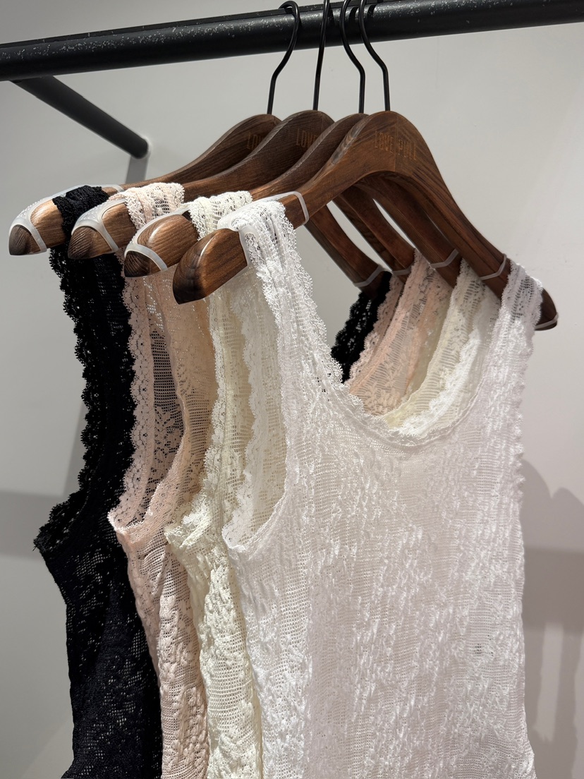 LOVE PULL韓國代購女裝新品休閑熱賣人氣26春夏吊帶背心LOVE PULL吊帶/背心