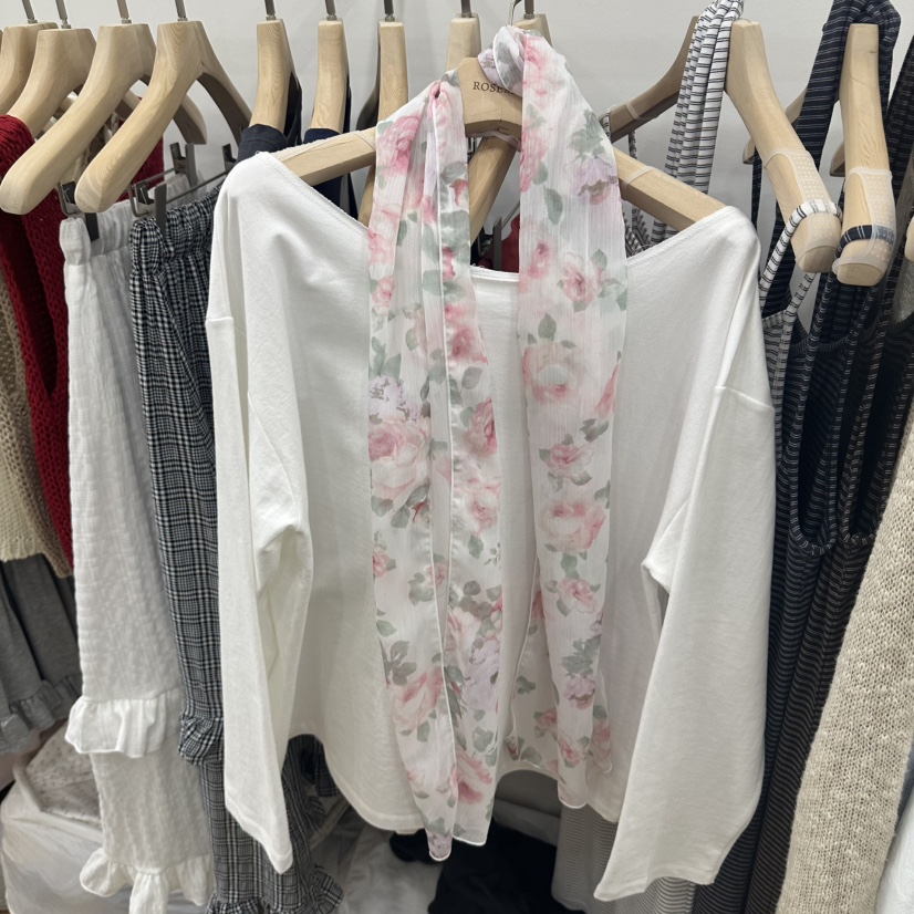 ORDINARYA/ROSEMOSS韓國東大門代購女士新品時尚圍巾披肩圍巾ORDINARYA/ROSEMOSS圍巾/披肩圖色1