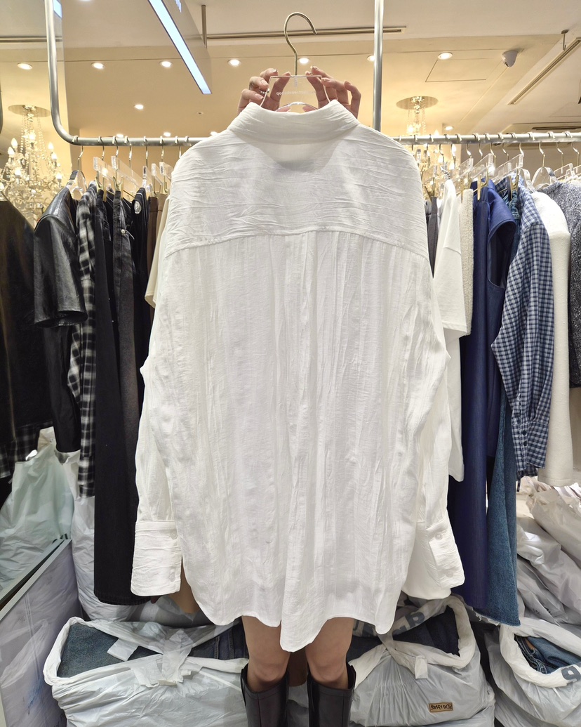 WORK SHOP韓國直郵實拍女裝新品人氣熱賣職業襯衫蕾絲衫Work_shop襯衫/蕾絲衫