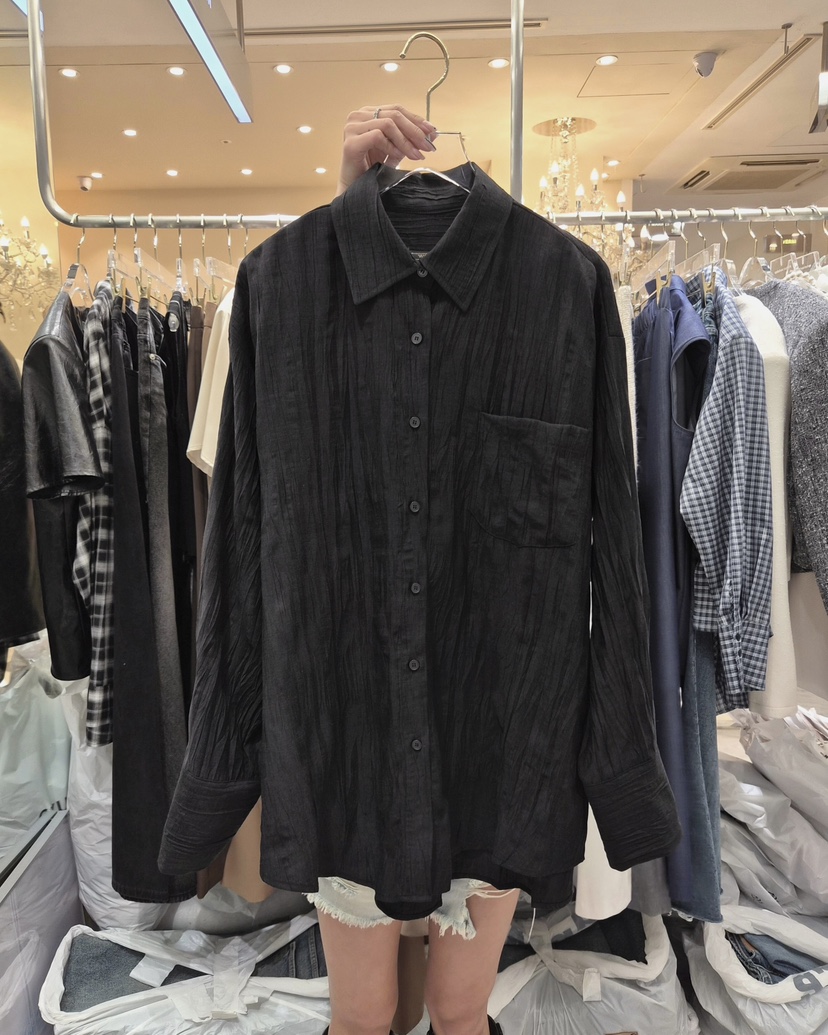 WORK SHOP韓國直郵實拍女裝新品人氣熱賣職業襯衫蕾絲衫Work_shop襯衫/蕾絲衫圖色2