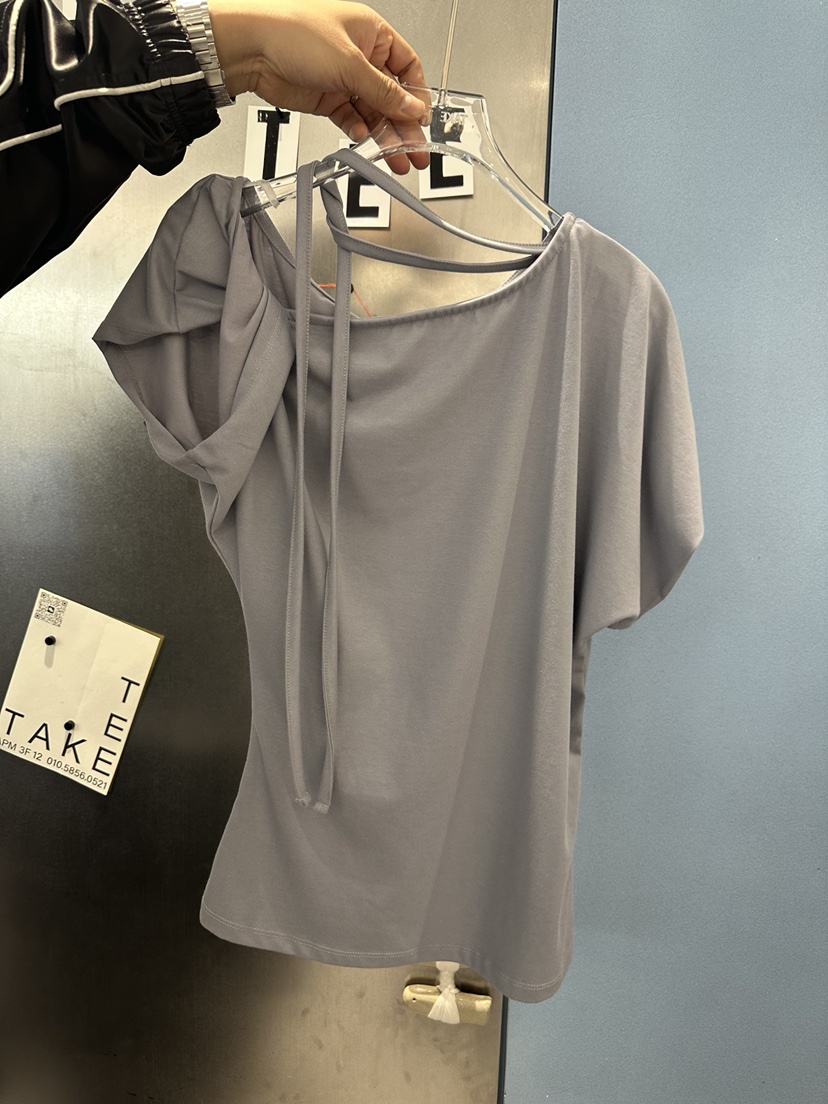 TAKE TEE韓國代購女士新款時尚職業人氣推薦T恤不含腰帶TAKE TEET恤