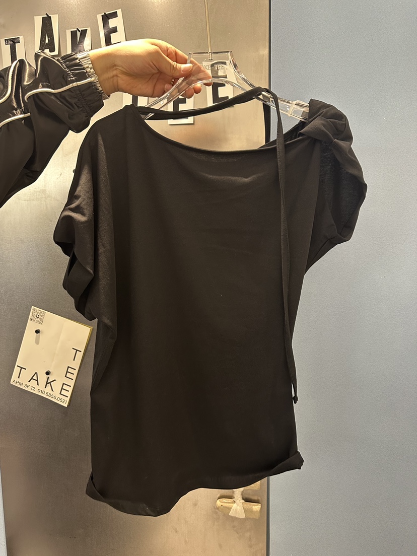 TAKE TEE韓國代購女士新款時尚職業人氣推薦T恤不含腰帶TAKE TEET恤圖色2
