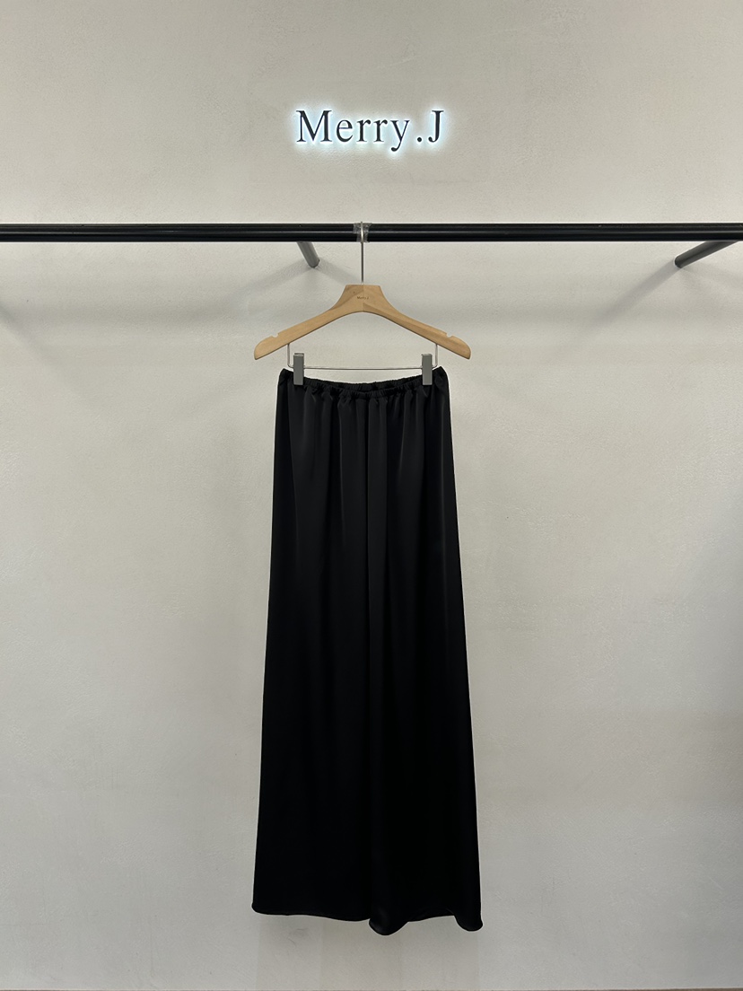 MERRY-J韓國東大門代購女士新品26春夏時尚休閑休閑褲緞面MERRY-J休閑褲圖色3