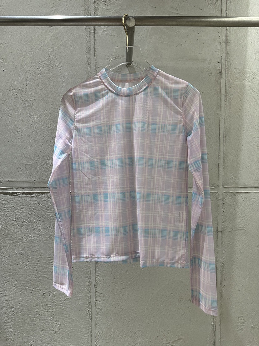 UNICO-p韓國直郵實拍女裝新款熱賣26春夏人氣長袖T恤網眼UNICO長袖T恤圖色3