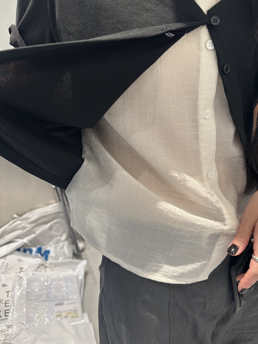 TAKE TEE韓國東大門代購女裝新款26春夏襯衫蕾絲衫假兩件TAKE TEE襯衫/蕾絲衫