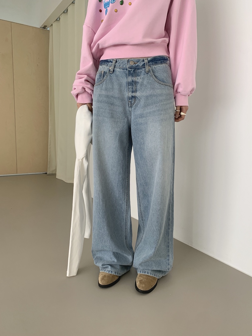 MABE韓國東大門直郵女士新品推薦時尚人氣休閑熱賣牛仔褲MABE牛仔褲