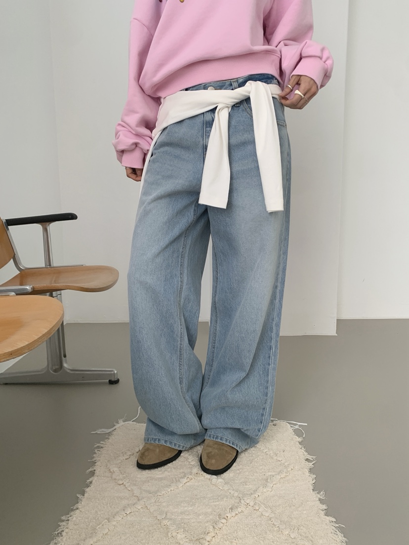 MABE韓國東大門直郵女士新品推薦時尚人氣休閑熱賣牛仔褲MABE牛仔褲