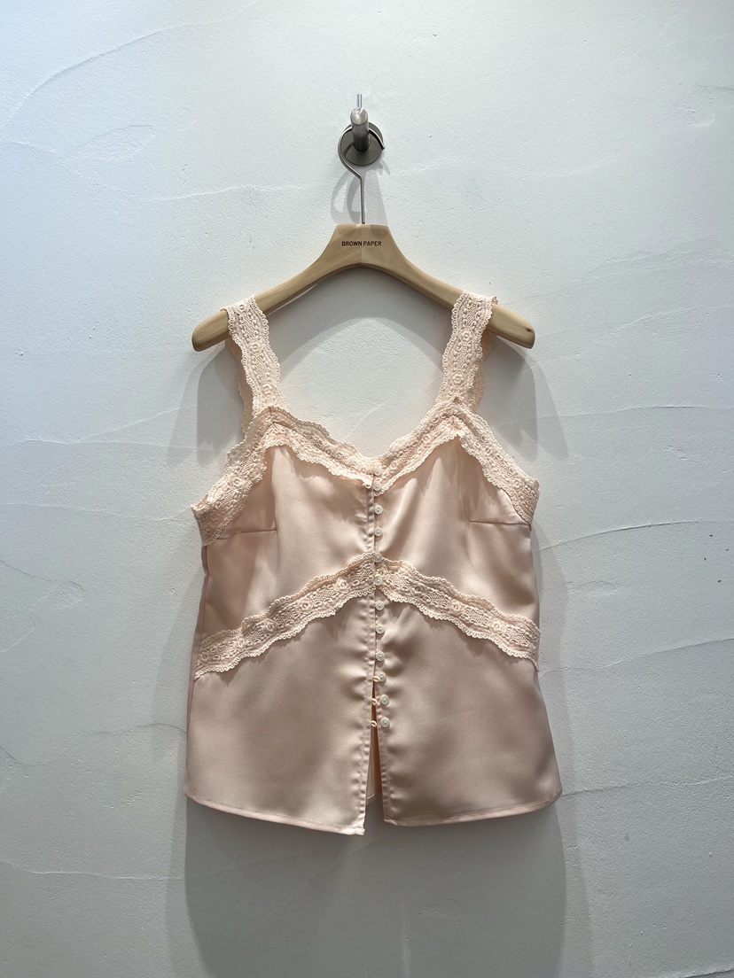 BROWN PAPER-S韓國直郵實拍女裝新品休閑人氣26春夏吊帶背心BROWN PAPER-S吊帶/背心圖色2