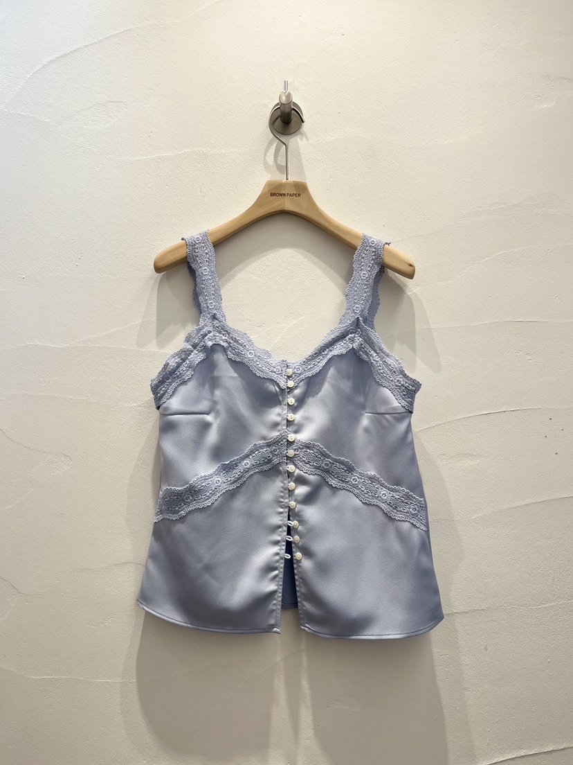 BROWN PAPER-S韓國直郵實拍女裝新品休閑人氣26春夏吊帶背心BROWN PAPER-S吊帶/背心圖色3