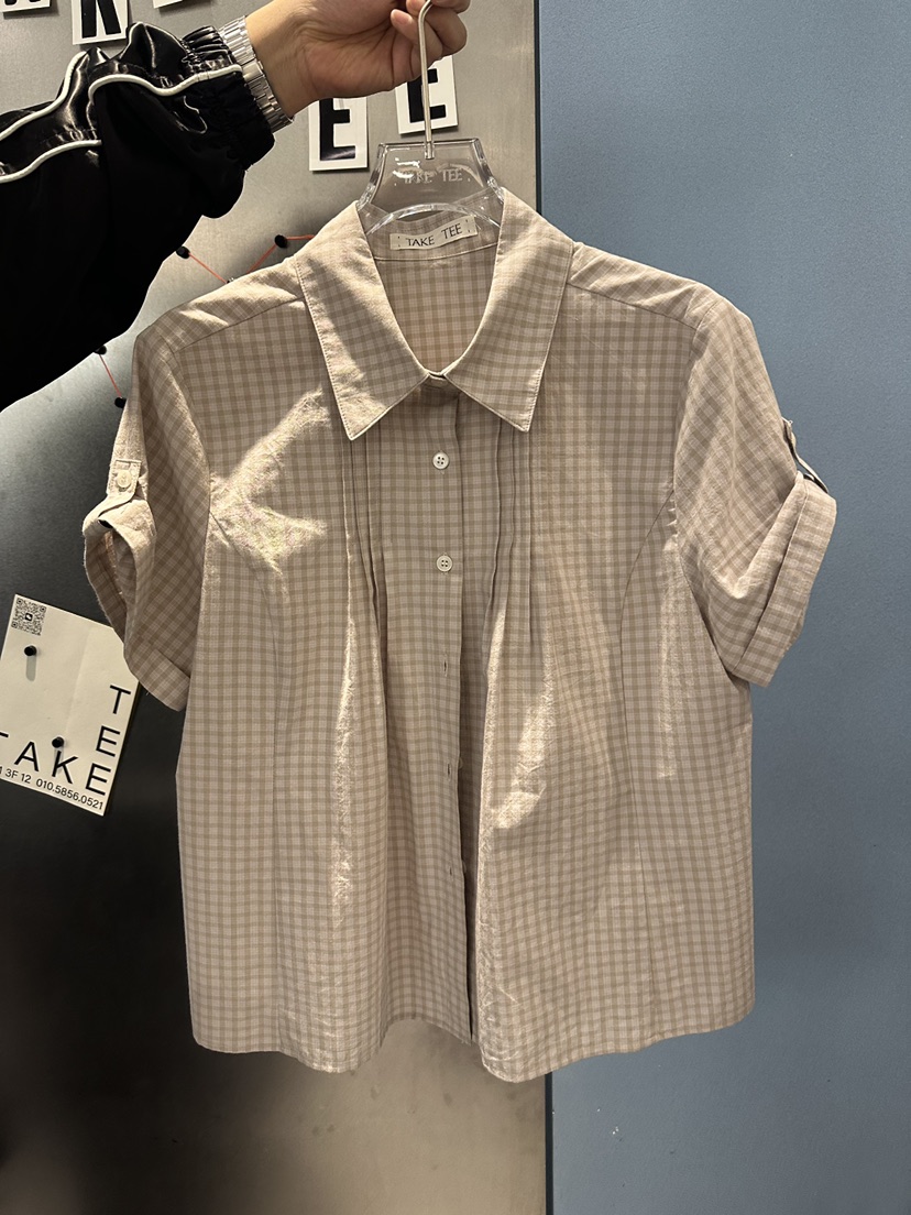 TAKE TEE韓國直郵實拍女裝新品推薦職業熱賣人氣襯衫蕾絲衫TAKE TEE襯衫/蕾絲衫圖色2