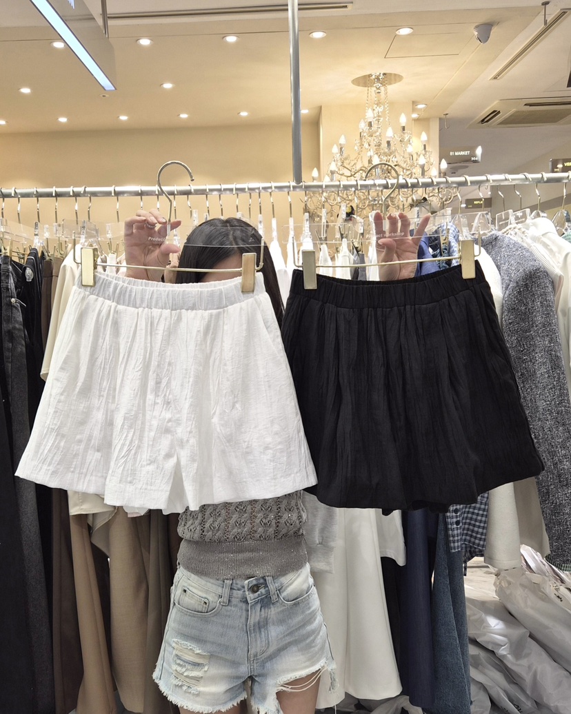 WORK SHOP韓國東大門直郵女裝新品熱賣休閑時尚人氣短褲Work_shop短褲