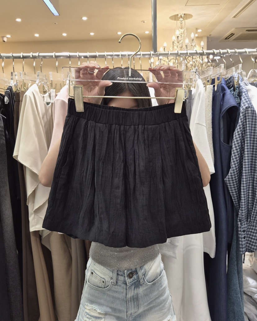 WORK SHOP韓國東大門直郵女裝新品熱賣休閑時尚人氣短褲Work_shop短褲圖色2