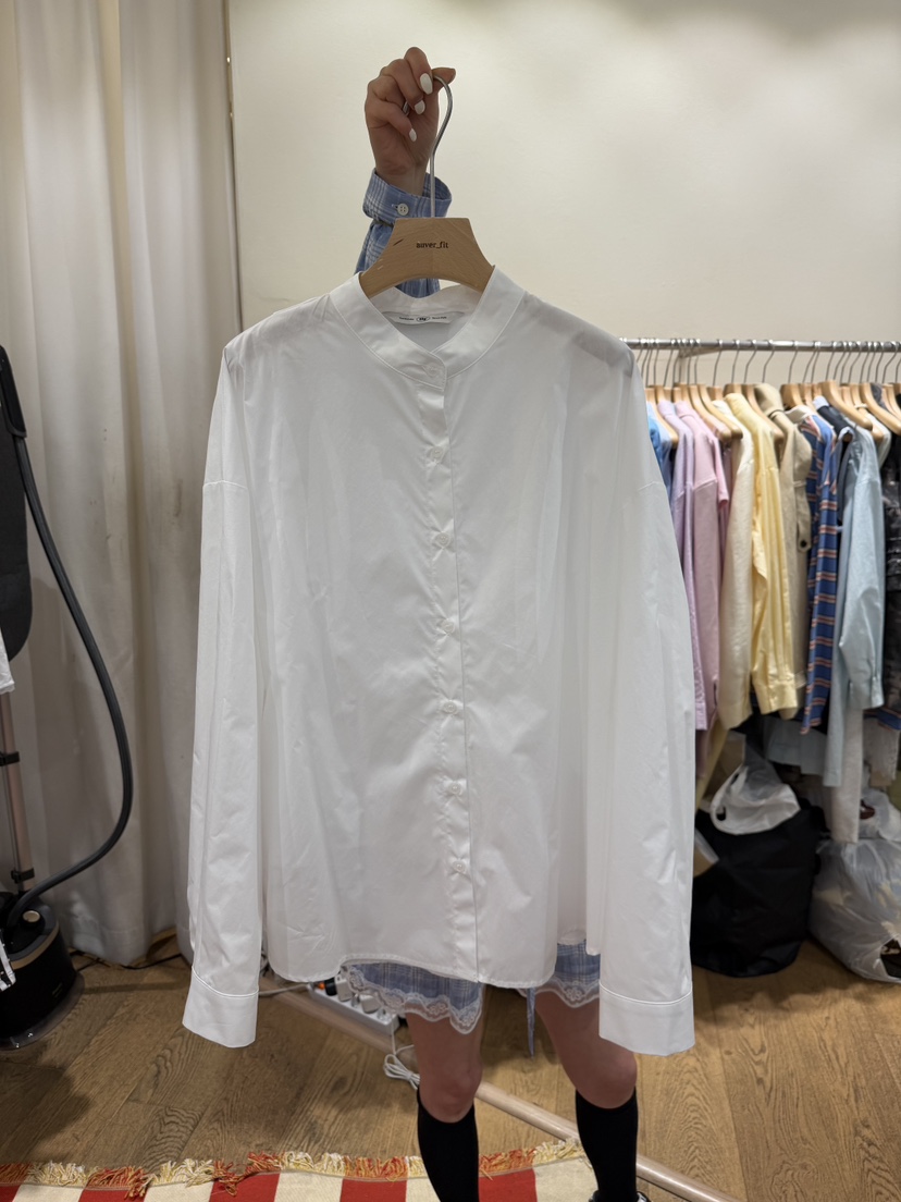 AUVERFIT韓國直郵實拍女士新品26春夏熱賣時尚襯衫蕾絲衫AUVERFIT襯衫/蕾絲衫圖色2