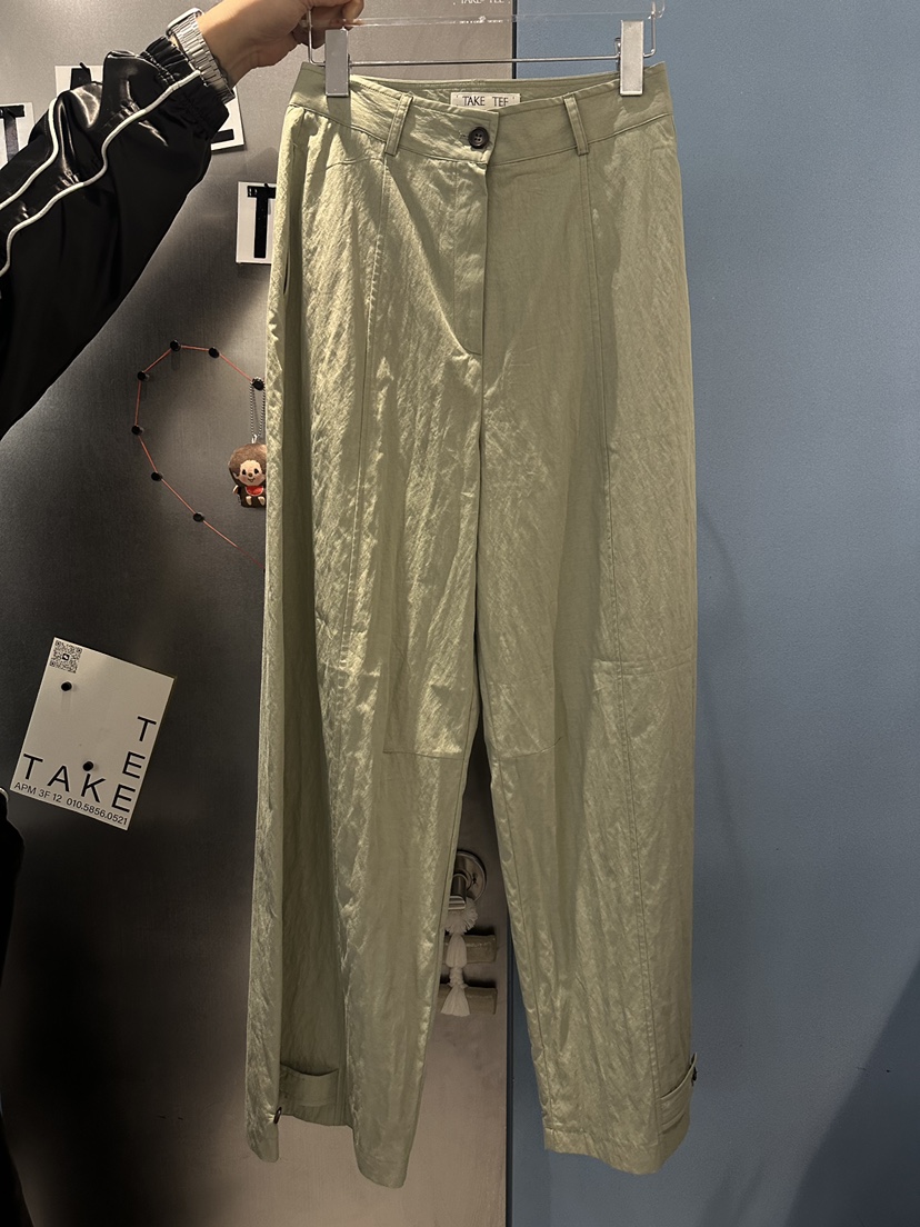 TAKE TEE韓國直郵實拍女裝新款26春夏職業推薦休閑休閑褲TAKE TEE休閑褲圖色1