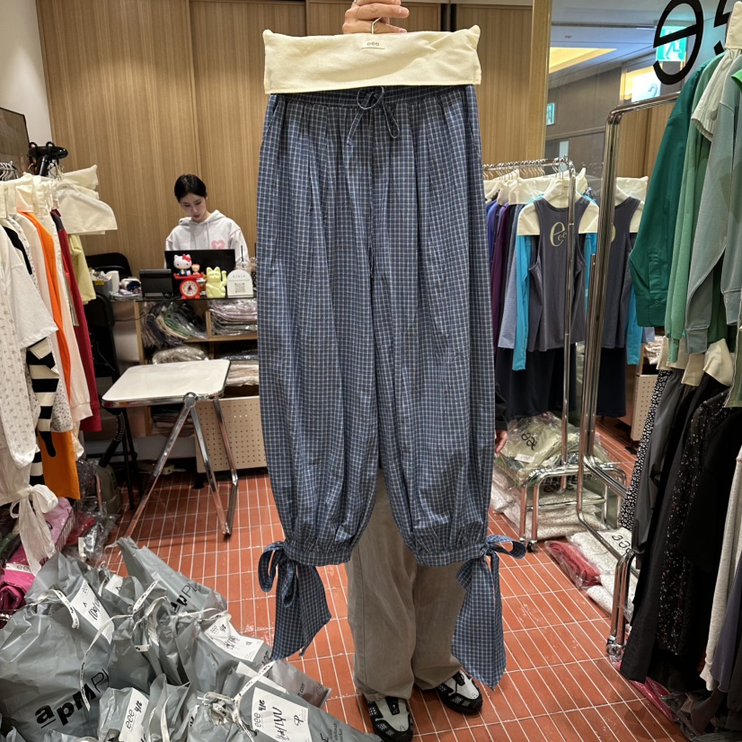 EEE韓國東大門直郵女士新品時尚人氣休閑26春夏熱賣休閑褲EEE休閑褲圖色2