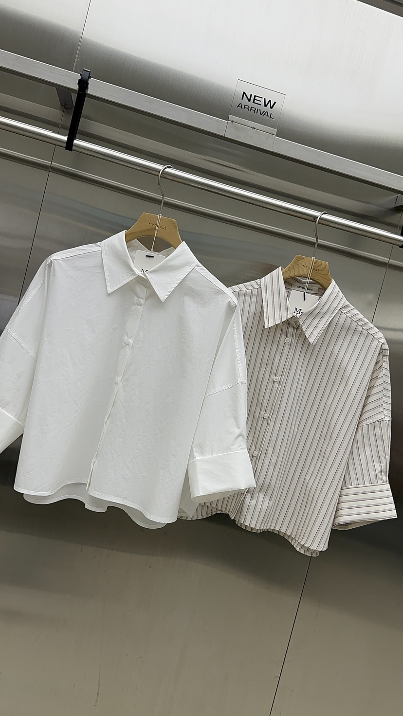 MYDRESS韓國直郵實拍女裝新品時尚休閑熱賣26春夏襯衫蕾絲衫MYDRESS襯衫/蕾絲衫