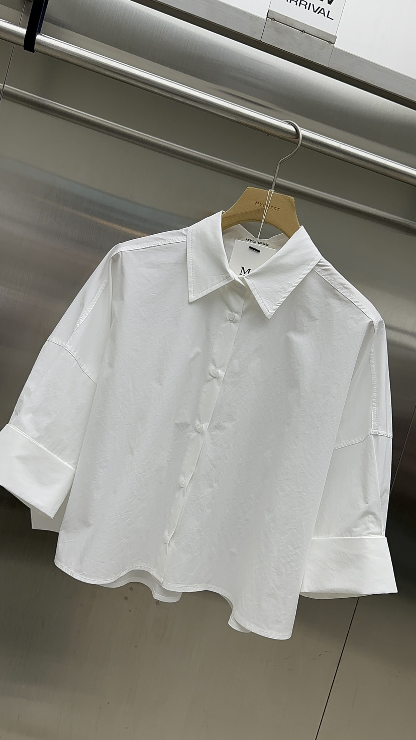 MYDRESS韓國直郵實拍女裝新品時尚休閑熱賣26春夏襯衫蕾絲衫MYDRESS襯衫/蕾絲衫