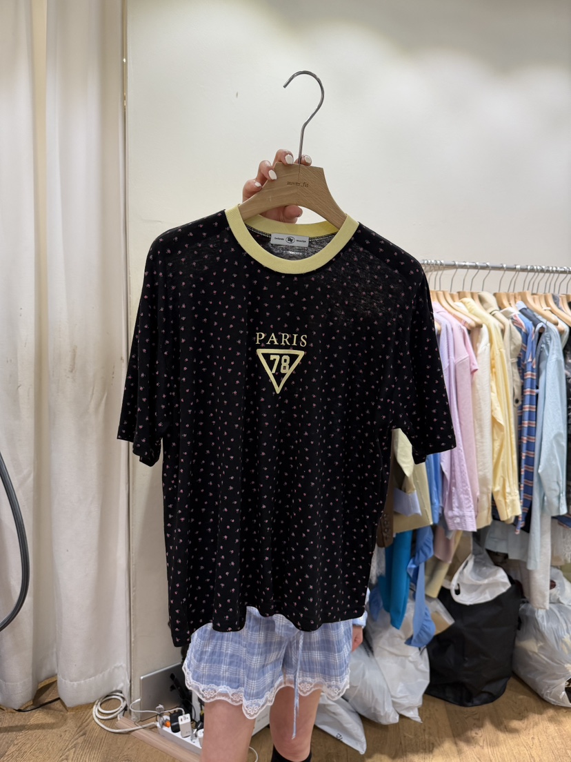 AUVERFIT韓國直郵實拍女士新品26春夏推薦時尚職業熱賣T恤AUVERFITT恤圖色2