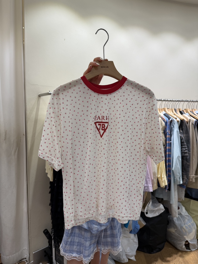 AUVERFIT韓國直郵實拍女士新品26春夏推薦時尚職業熱賣T恤AUVERFITT恤圖色3