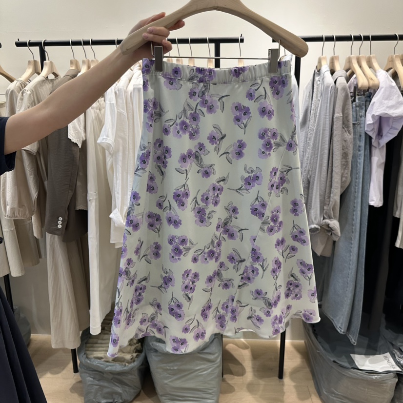 LONG PEAK韓國直郵女士新款26春夏職業時尚半身裙中短裙LONG PEAK半身裙/中短裙