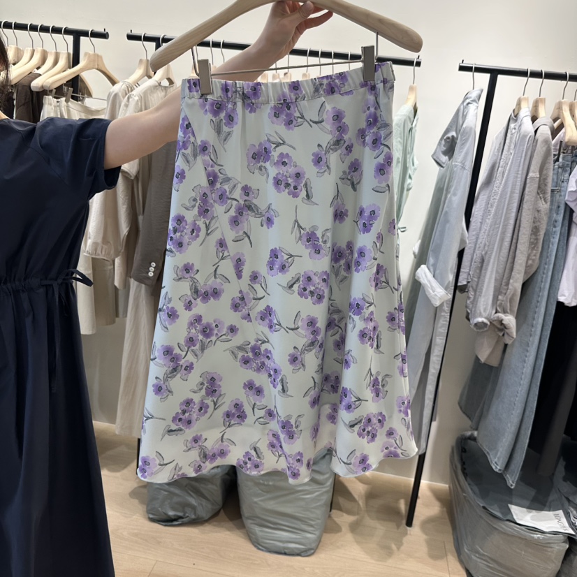 LONG PEAK韓國直郵女士新款26春夏職業時尚半身裙中短裙LONG PEAK半身裙/中短裙圖色1