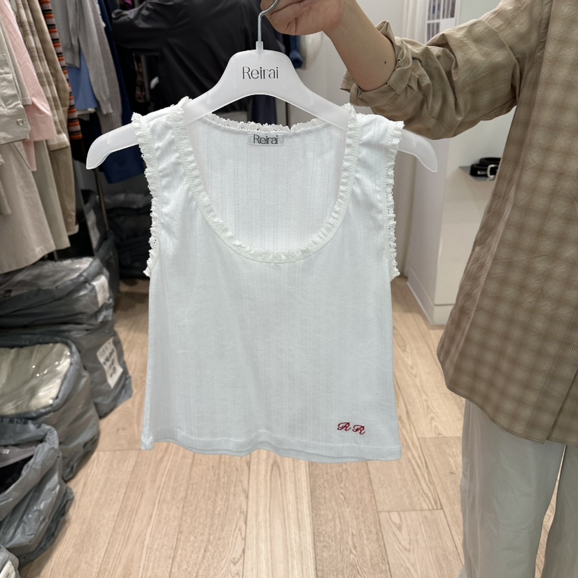 REIRAI韓國直郵實拍女裝新品時尚推薦職業26春夏吊帶背心Reirai吊帶/背心圖色1