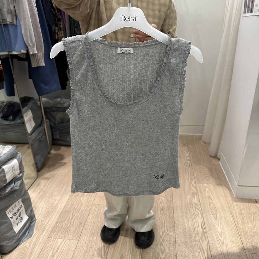 REIRAI韓國直郵實拍女裝新品時尚推薦職業26春夏吊帶背心Reirai吊帶/背心圖色3