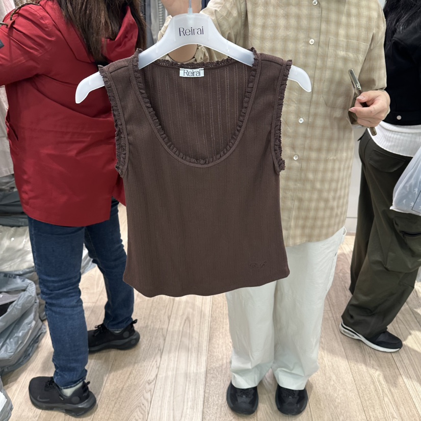 REIRAI韓國直郵實拍女裝新品時尚推薦職業26春夏吊帶背心Reirai吊帶/背心圖色4