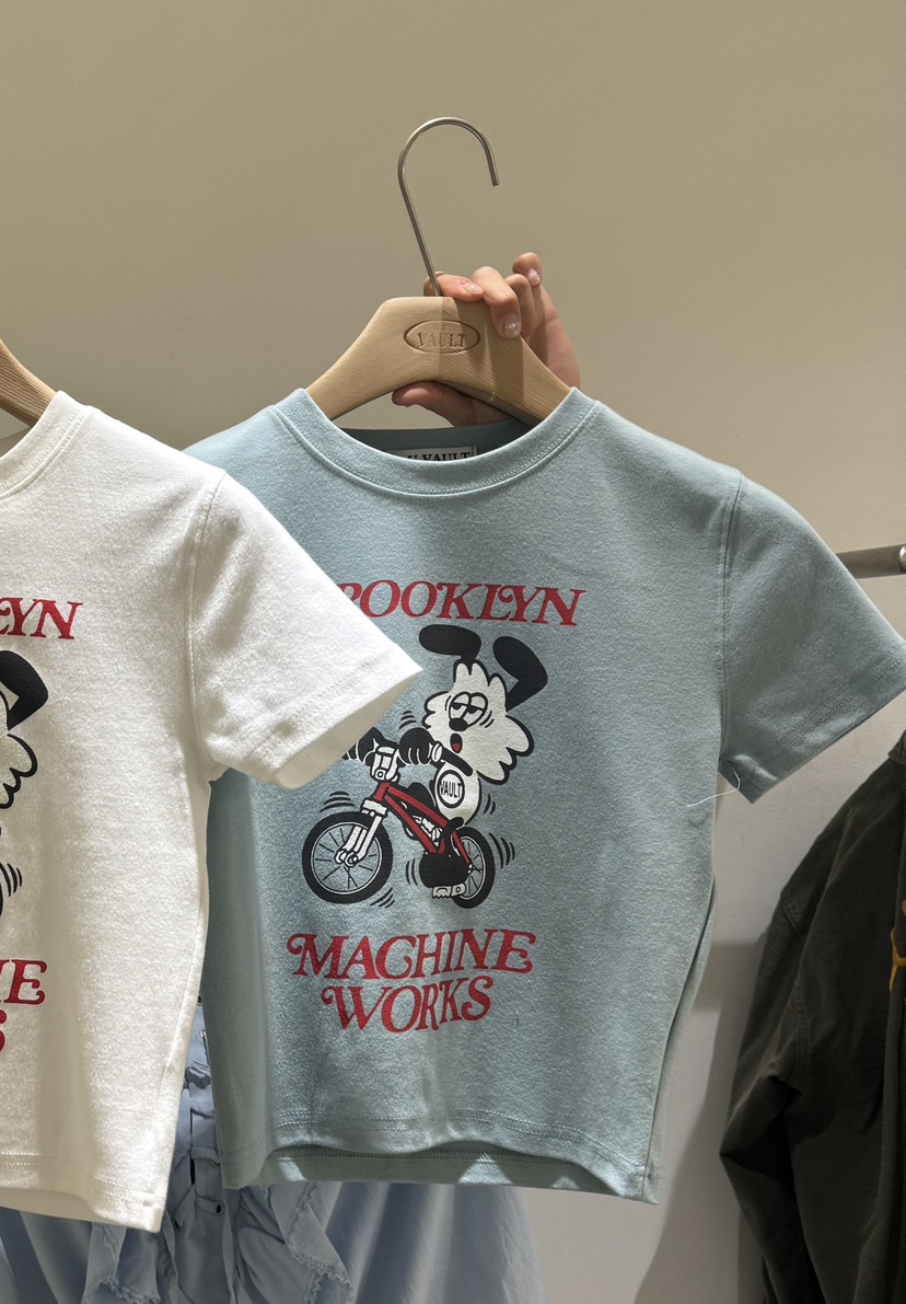 VAULT韓國直郵女裝新品熱賣推薦職業休閑人氣時尚26春夏T恤VAULTT恤圖色3