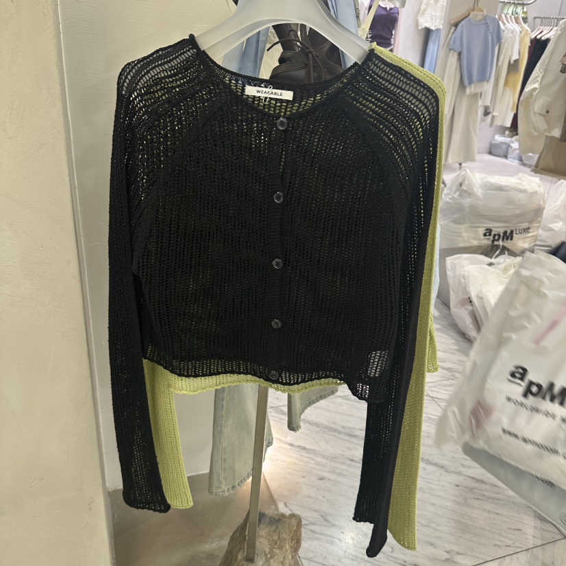 WEARABLE-L韓國直郵實拍女士新品職業熱賣人氣26春夏針織衫WEARABLE針織衫圖色3