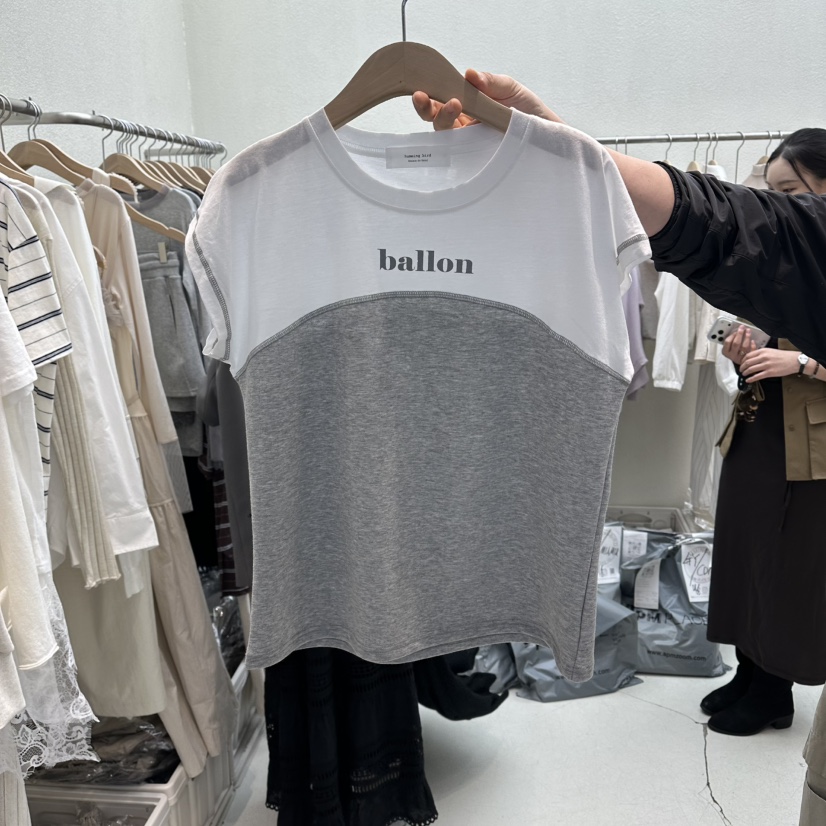 HUMMING BIRD韓國直郵實拍女士新品時尚推薦休閑職業T恤HUMMING BIRDT恤圖色2