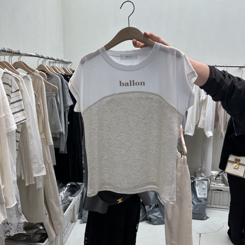 HUMMING BIRD韓國直郵實拍女士新品時尚推薦休閑職業T恤HUMMING BIRDT恤圖色3