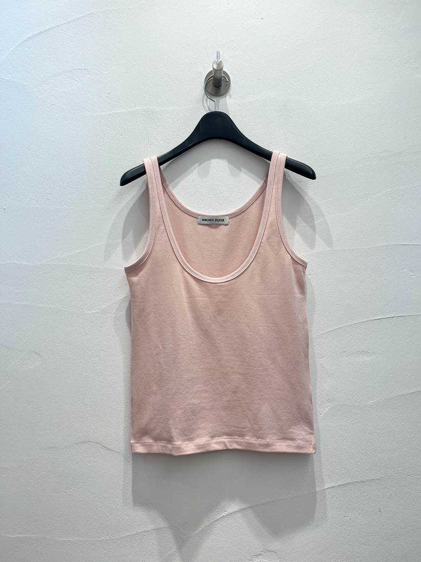 BROWN PAPER-S韓國直郵女士新品26春夏人氣吊帶背心U領BROWN PAPER-S吊帶/背心圖色2