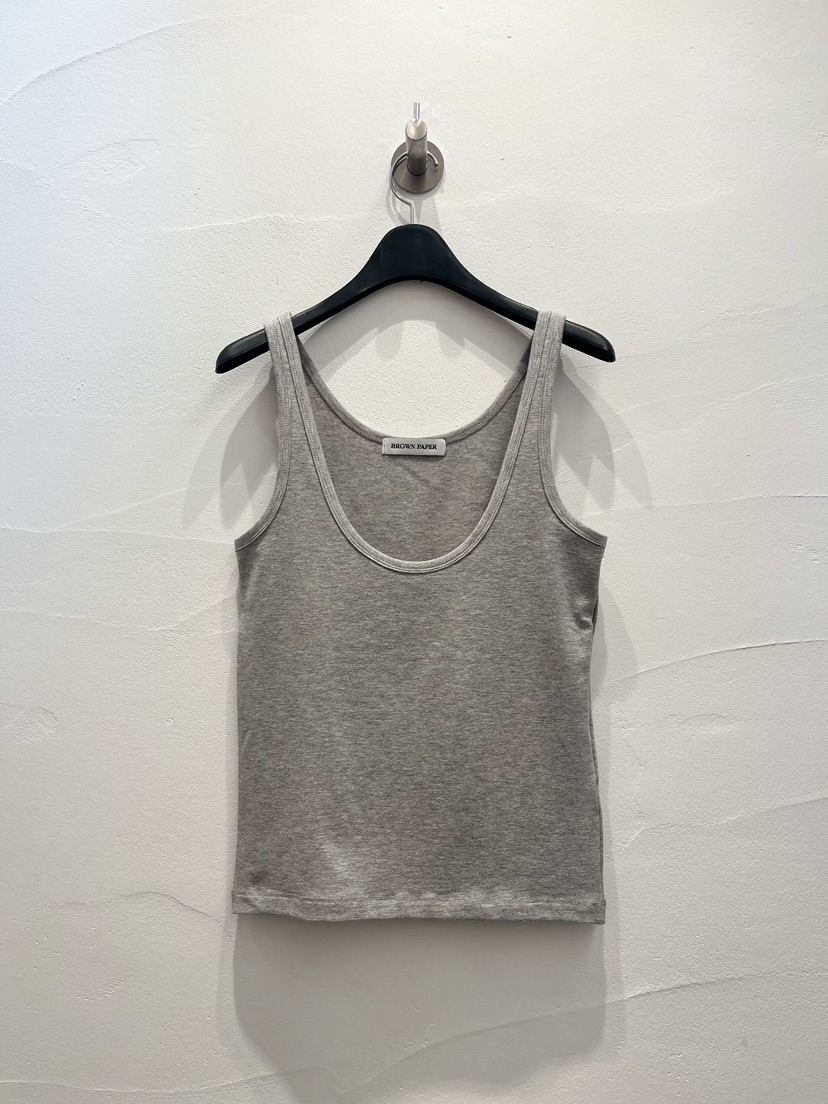 BROWN PAPER-S韓國直郵女士新品26春夏人氣吊帶背心U領BROWN PAPER-S吊帶/背心圖色4