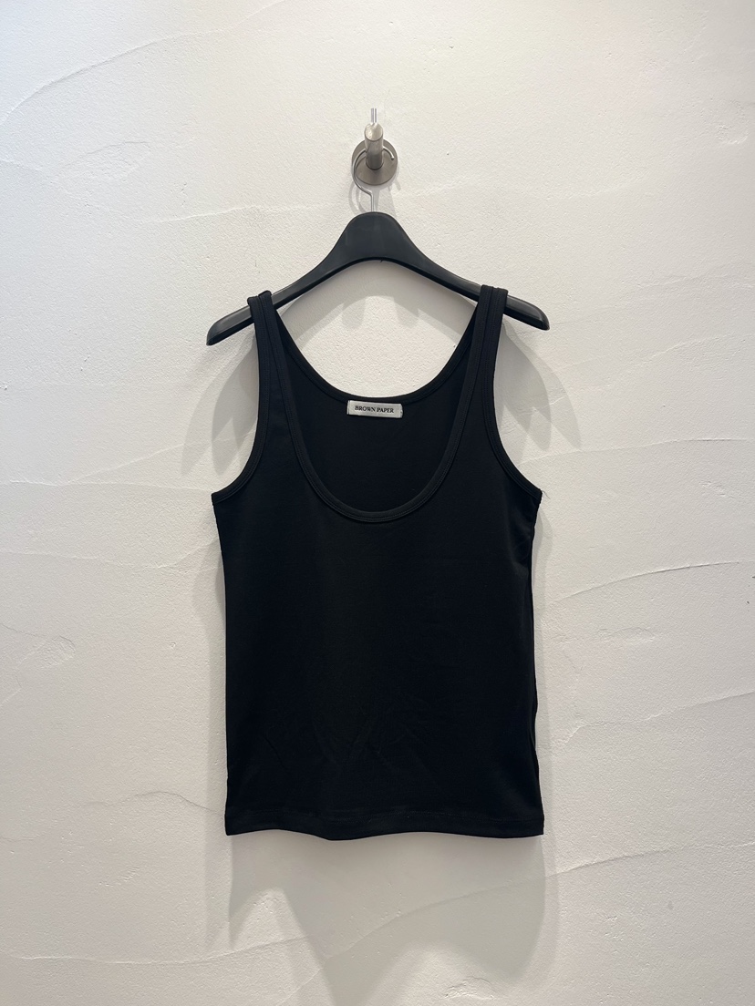 BROWN PAPER-S韓國直郵女士新品26春夏人氣吊帶背心U領BROWN PAPER-S吊帶/背心圖色5