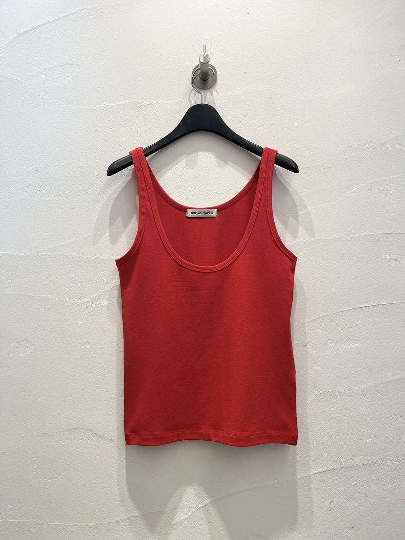BROWN PAPER-S韓國直郵女士新品26春夏人氣吊帶背心U領BROWN PAPER-S吊帶/背心圖色6