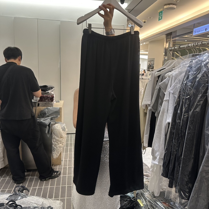 VIVE韓國直郵女士新品熱賣休閑人氣推薦26春夏休閑褲華夫格VIVE休閑褲