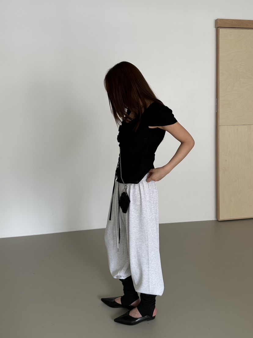 VIVE韓國直郵女士新品熱賣休閑人氣推薦26春夏休閑褲華夫格VIVE休閑褲