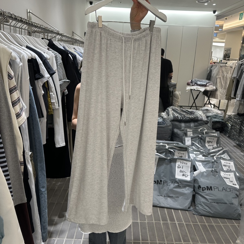 VIVE韓國直郵女士新品熱賣休閑人氣推薦26春夏休閑褲華夫格VIVE休閑褲圖色2