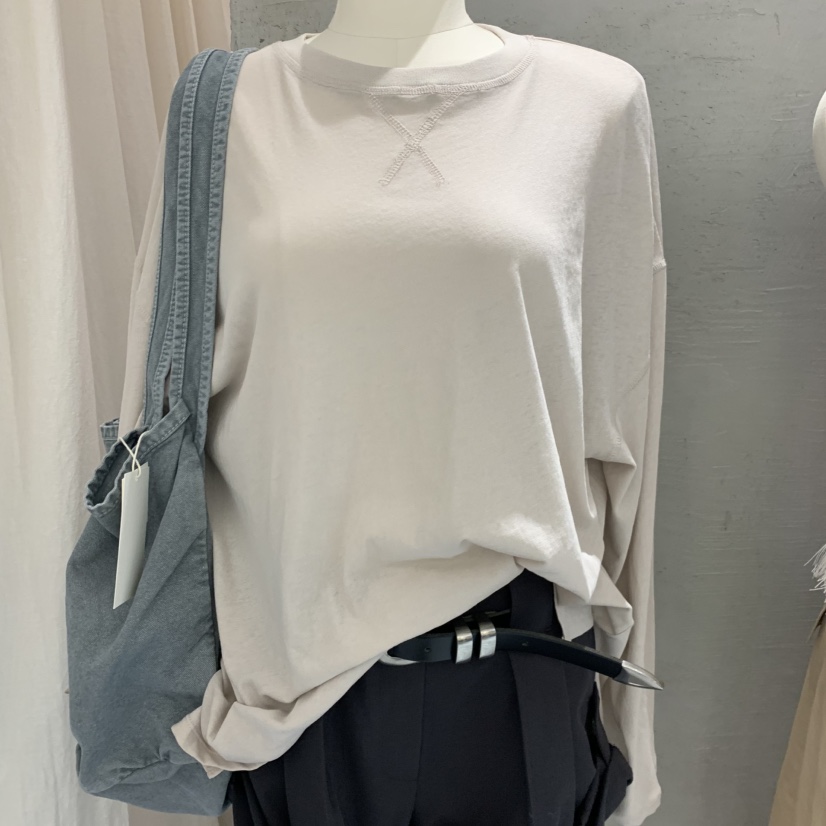 MAG韓國代購女裝新品時尚26春夏人氣職業推薦熱賣長袖T恤MAG長袖T恤圖色2