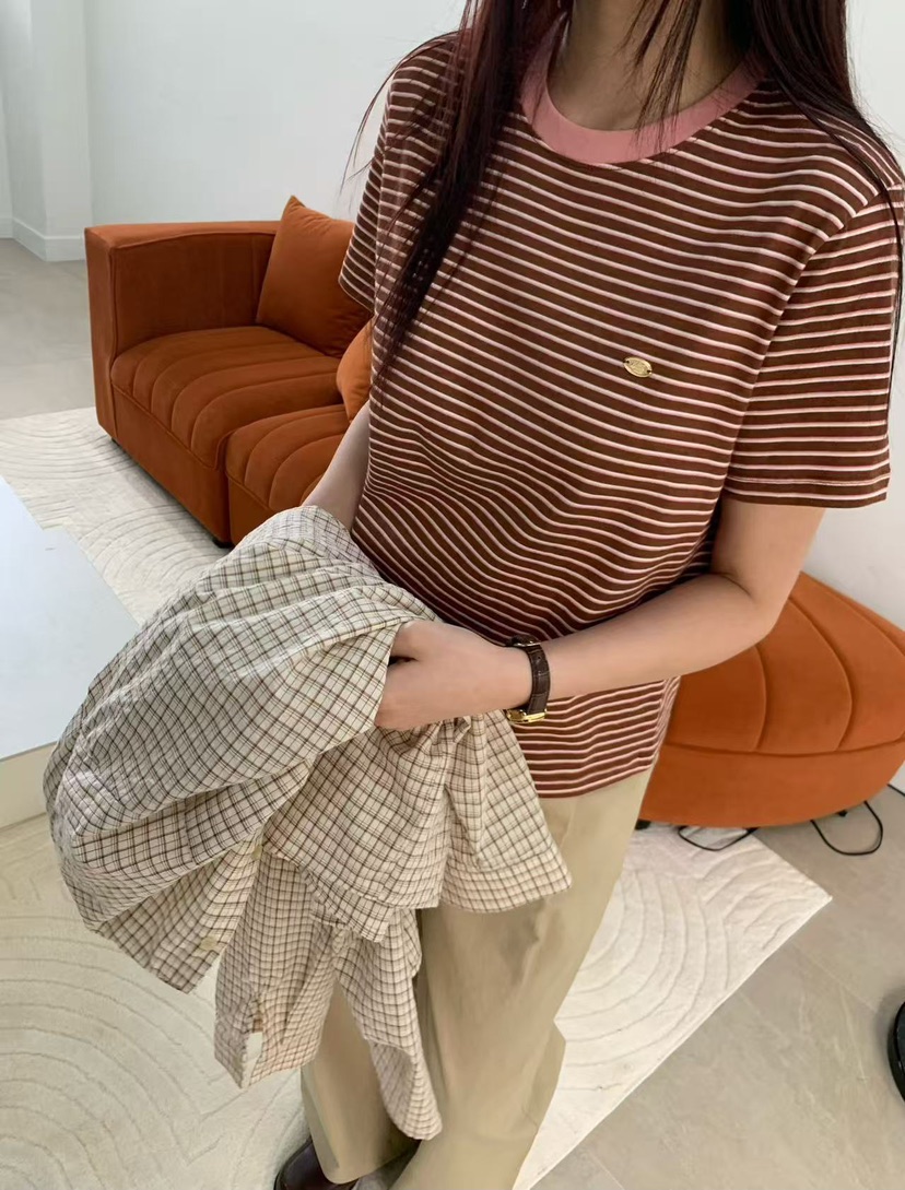 J CRANE-A韓國東大門代購女裝新品職業26春夏時尚熱賣T恤J CRANET恤