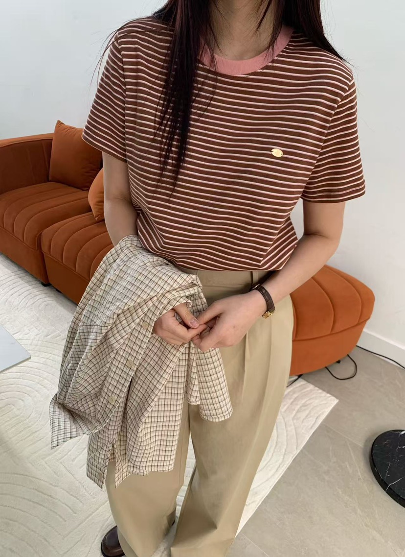 J CRANE-A韓國東大門代購女裝新品職業26春夏時尚熱賣T恤J CRANET恤