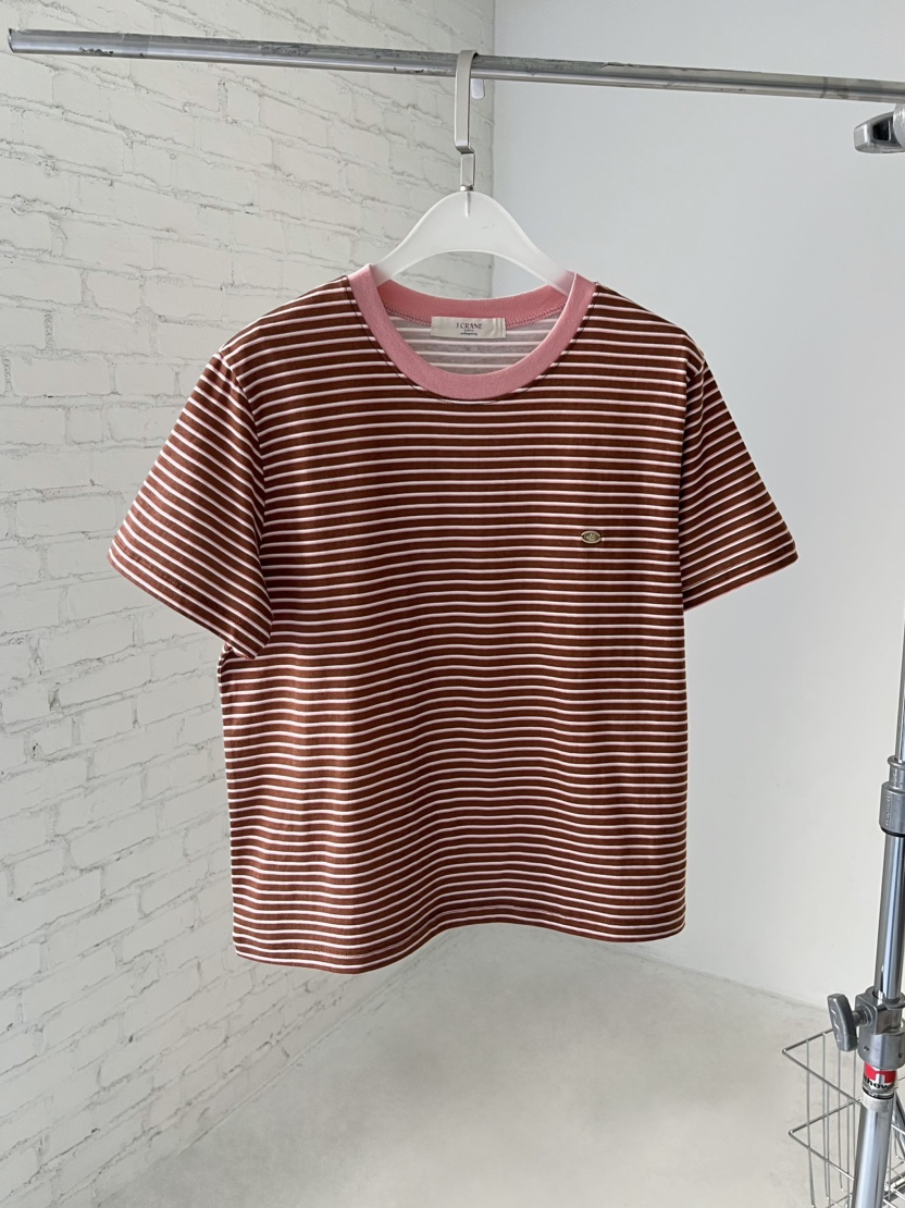 J CRANE-A韓國東大門代購女裝新品職業26春夏時尚熱賣T恤J CRANET恤圖色1