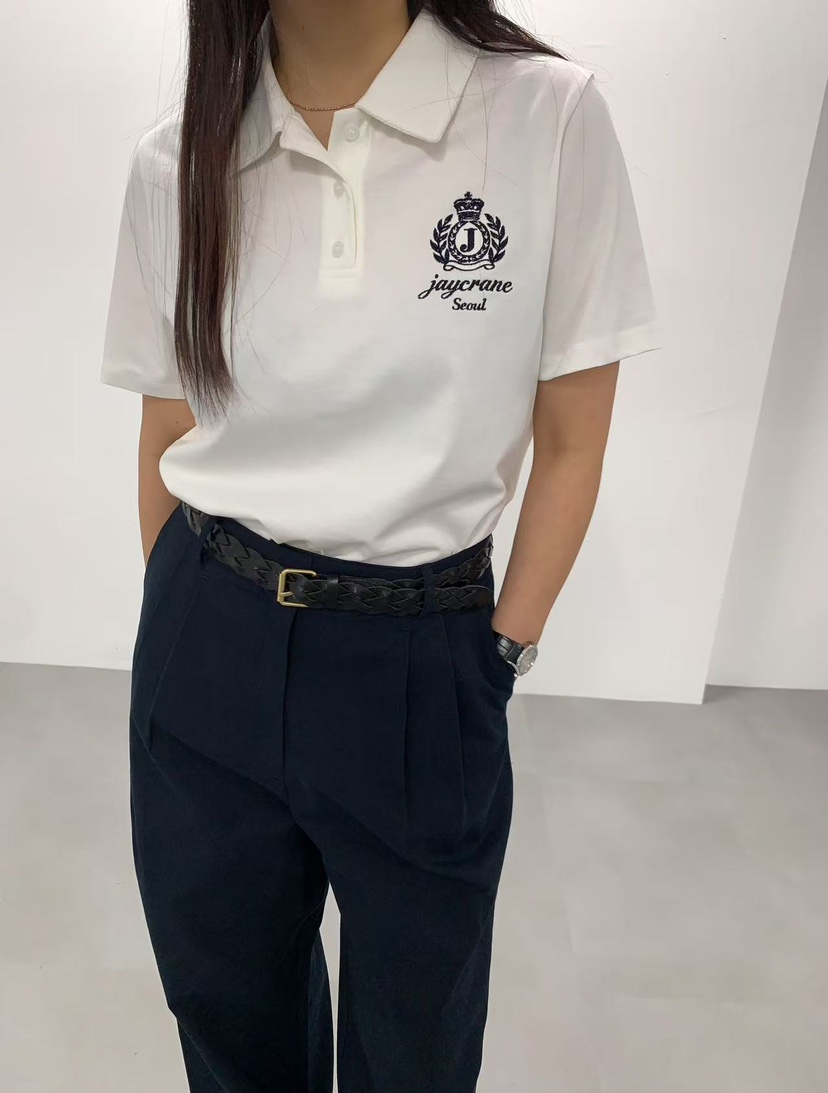 J CRANE-A韓國直郵實拍女裝新品職業休閑熱賣推薦人氣T恤J CRANET恤