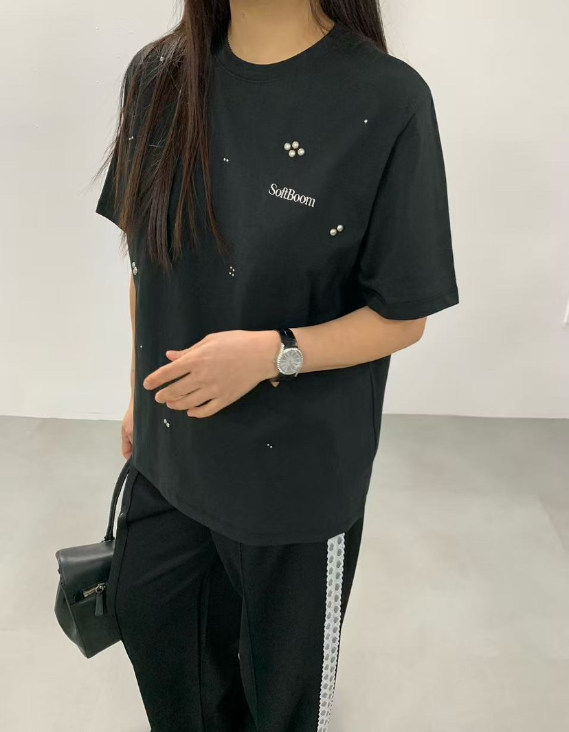 J CRANE-A韓國直郵女士新款熱賣推薦人氣休閑T恤不含配飾J CRANET恤圖色4