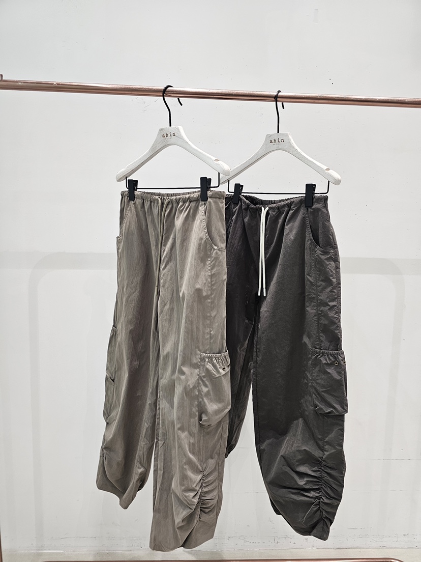 NEOUL韓國直郵女士新品休閑時尚人氣26春夏推薦職業休閑褲NEOUL/ahin雙領標簽休閑褲