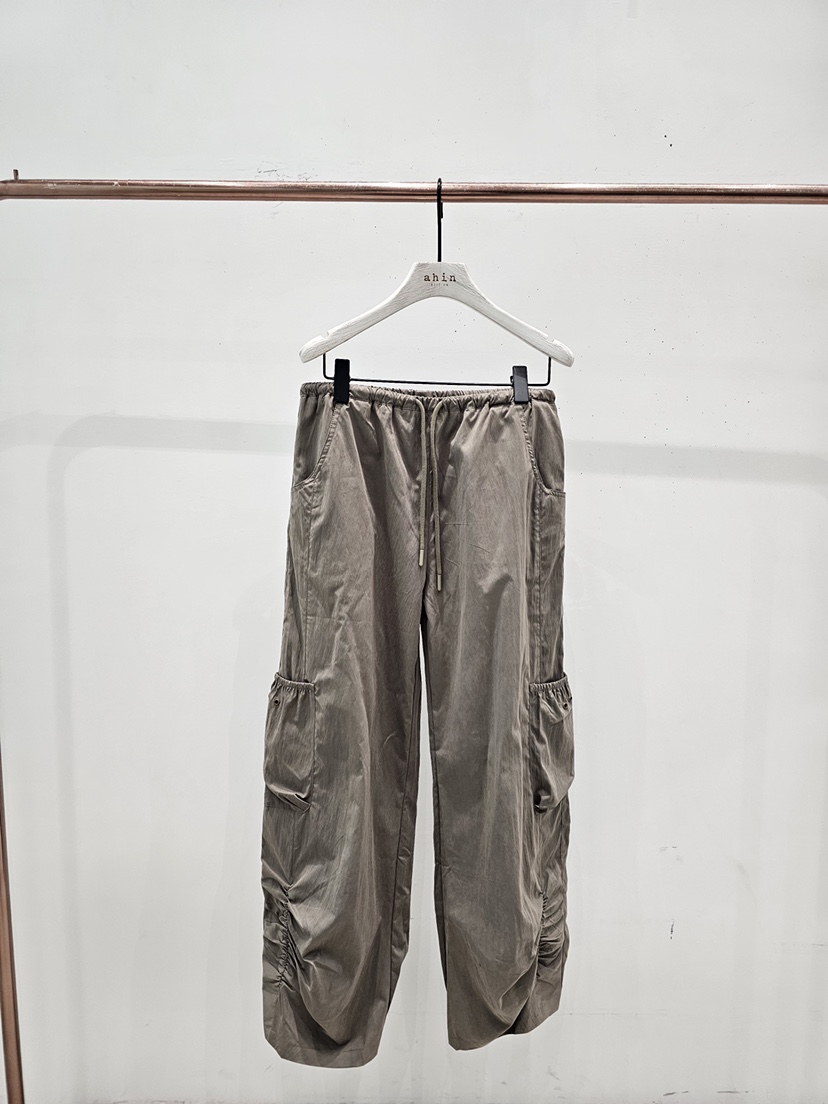 NEOUL韓國直郵女士新品休閑時尚人氣26春夏推薦職業休閑褲NEOUL/ahin雙領標簽休閑褲圖色1